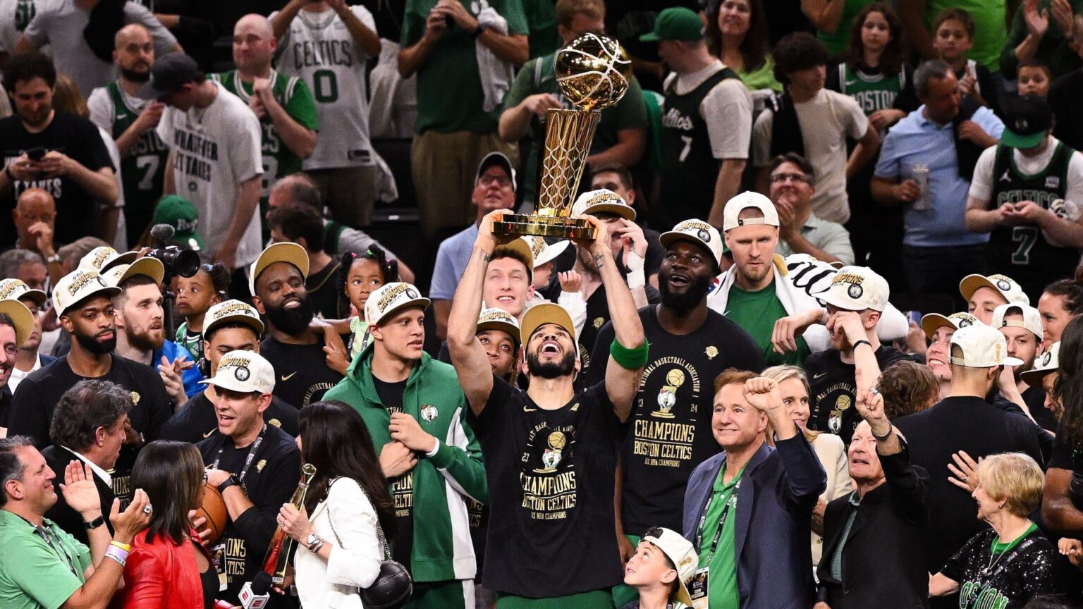 'nba 2k25' Ratings Unveiled For 2024 Champion Celtics Starting Five
