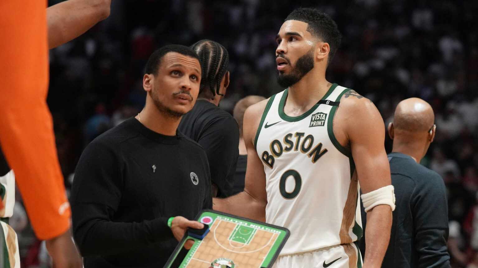 Joe Mazzulla Supported Jayson Tatum During The Olympics